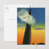  zaken, Steam Whistle Factory Sunrise Briefkaart (Voorkant / Achterkant)