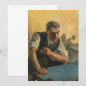 zakenarchitect en bouwblauwdrukken (Voorkant / Achterkant)