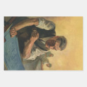  zakenarchitect en bouwblauwdrukken inpakpapier vel (Voorkant 3)