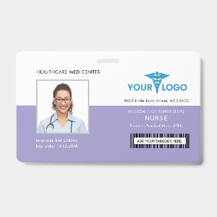 Zakenlogo Zorg Personeel Foto ID Badge