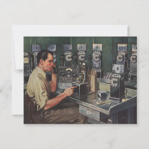  zakenman, telefonische reparateur betalen