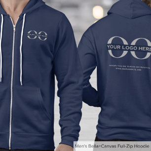 Zakenmarinenblauw Hoodie