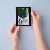 zakenvlucht flyer (Hand)