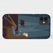 Zakenvrouw die sigaar rookt Case-Mate iPhone case (Achterkant (horizontaal))
