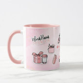 Zakenvrouw dromen en doelen mok (Links)