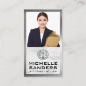 Zakenvrouw | Wettelijk Logo Visitekaartje (Voorkant)