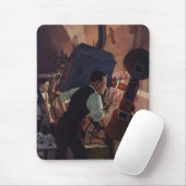 zakenwereld, filmbioscoopprojectionist muismat (Met muis)