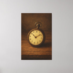 zakhorloge schilderij canvas afdruk