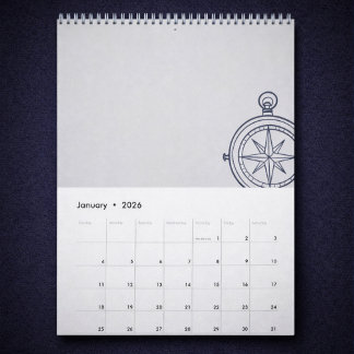 Zakhorloge voor nachtonderzoek donkere academische kalender