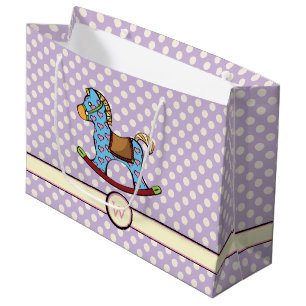 Zakje met Delightful Hearts Rocking Horse
