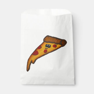 zakje met pizzapartijfavorieten bedankzakje