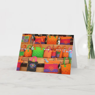 Zakken van Cancun notakaart Kaart