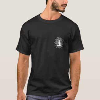 Zakmandala Bloem Yoga Meditatie Minimalist M T-shirt