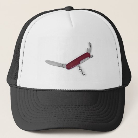 zakmes trucker pet (Voorkant)