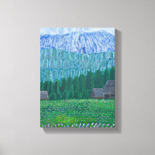 Zakopane, Pologne toile  (Recto)
