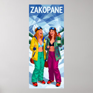 Zakopane Winter Après-Ski Escape Poster