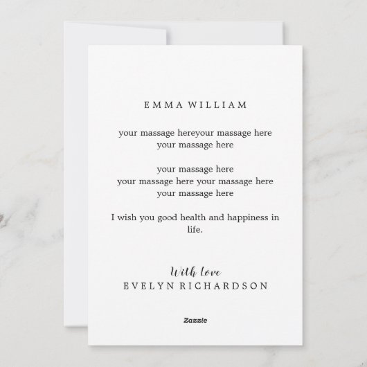 Zakthema Western Boo Cowboy Plezier Halloweenkaart Feestdagenkaart (Achterkant)