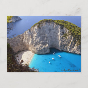 Zakynthos Beach, Griekenland Feestdagenkaart