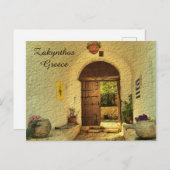Zakynthos, Grèce carte postale (Devant / Derrière)