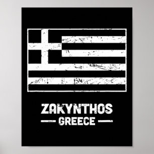 Zakynthos Griekenland - Ionisch Grieks Eiland Zaky Poster