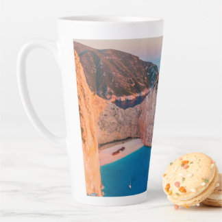 Zakynthos, Griekenland. Latte Mok