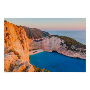 Zakynthos, Griekenland. Perfect Poster