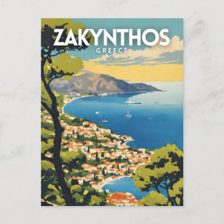 Zakynthos Griekenland Reizen Briefkaart
