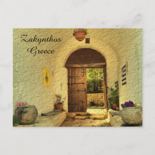 Zakynthos, Grieks briefkaart