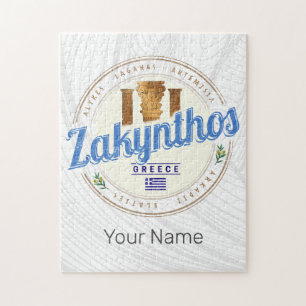 Zakynthos Island Griekenland Vakantie  souvenir Legpuzzel