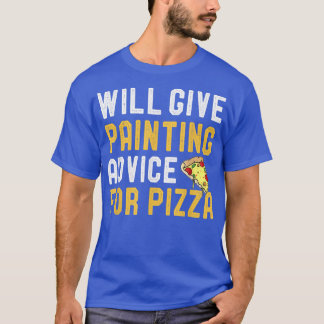 Zal advies geven bij het schilderen van Pizza Funn T-shirt