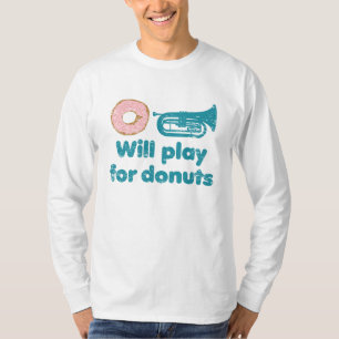 Zal Baritone spelen voor donuts T-shirt