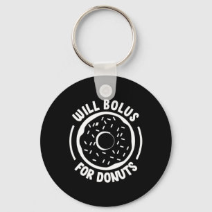 Zal bolus voor donuts leuk diabetes bewustzijn dia sleutelhanger