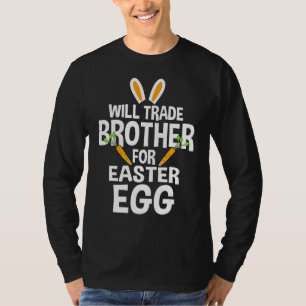 Zal broeder ruilen voor paaseieren van Snoep Rex C T-shirt