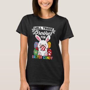 ZAL BROER RUILEN VOOR Paas SNOEP Paashaas H T-shirt