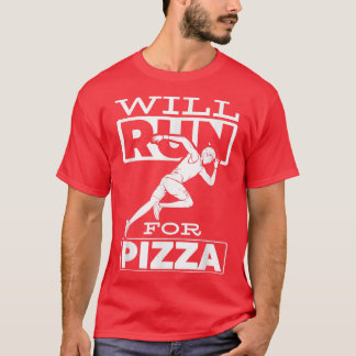 Zal draaien voor baanbreker van Pizza Marathon die T-shirt
