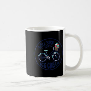 Zal fietsen voor ijs Cute Klassieke fiets ijs Koffiemok