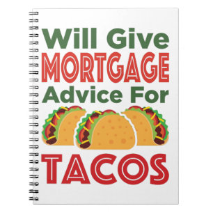 Zal Hypothecair advies geven voor Tacos Lender Bro Notitieboek