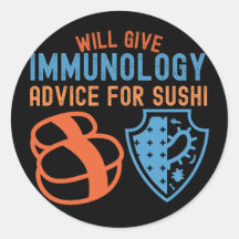 Zal immunologisch advies geven voor Sushi