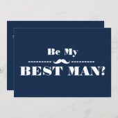 Zal je mijn beste uitnodiging zijn? (Voorkant / Achterkant)