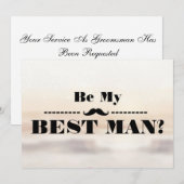 Zal je mijn beste uitnodiging zijn? (Voorkant / Achterkant)