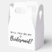 Zal je mijn Bridesmaid-feest zijn? Bedankdoosjes (Geopend)