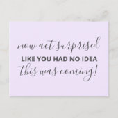 Zal je mijn Bridesmaid gewoon grappig zijn? Uitnodiging Briefkaart (Voorkant)