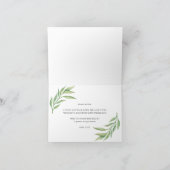 Zal je mijn bridesmaïde botanische bladeren zijn? (Binnen)