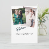 Zal je mijn briefkaart zijn? (Staand voorkant)