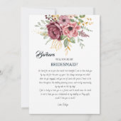 Zal je mijn briefkaart zijn? (Achterkant)