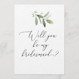 Zal je mijn briefkaart zijn - Greenery?