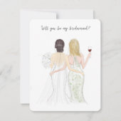 Zal je mijn bruidmaid zijn? (Voorkant)