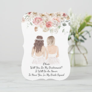 ZAL JE MIJN BRUIDSMEISJE VOORSTEL ZIJN? KAART