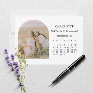 Zal Je Mijn Bruidsmeisje Zijn Boog Foto Agenda Kaa Kaart