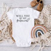 Zal je mijn peetouders zijn? romper